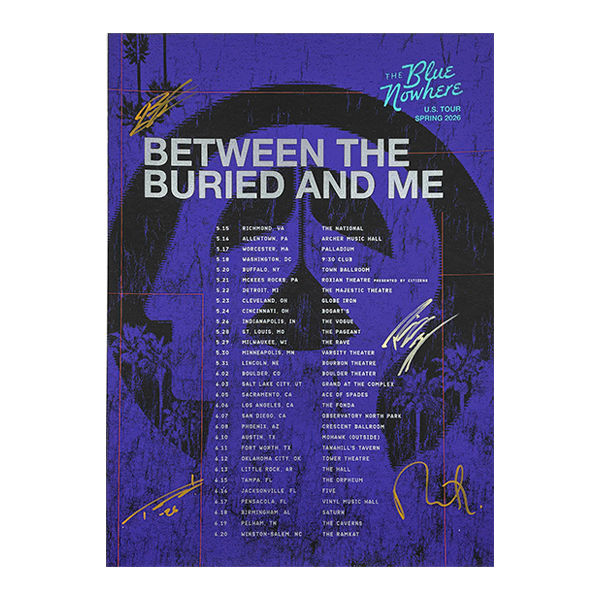 US Tour Spring 2026 Signed Poster