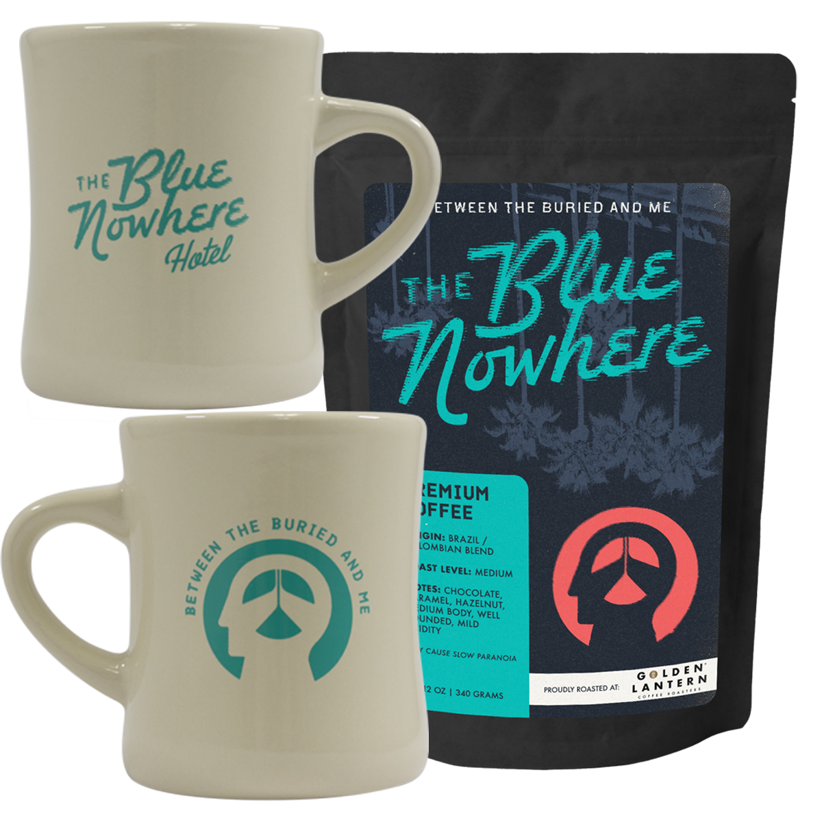 The Blue Nowhere Mug + Coffee Bundle