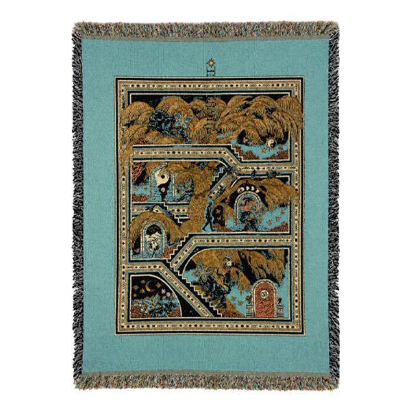 The Blue Nowhere 50" x 60" Woven Blanket
