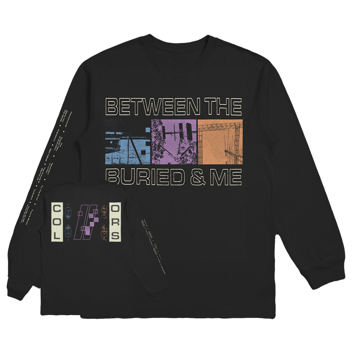 BLACKBLOND Bibbidi overlap logo long sleeve t-shirt black 24 BLACKBLOND Bibbidi overlap logo long sleeve t-shirt black 24